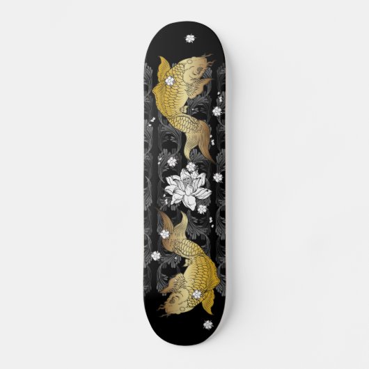 Skateboard Koi Gold スケートボード (正面)