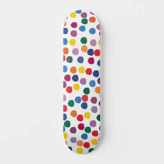 Skateboard mit bunten Punkten スケートボード