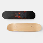 Skateboard Monstruo zorro con ojos rojos スケートボード (横)