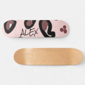 SKATEBOARD PERSONALIZADO スケートボード (横)