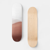 skateboard photo abstraite rouge et blanc スケートボード (正面)