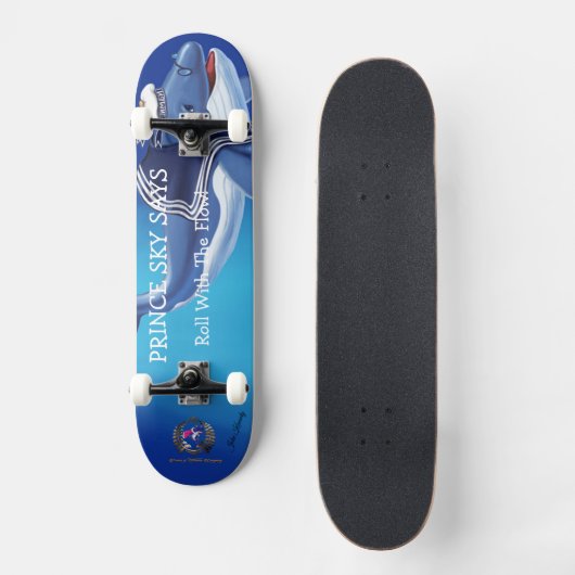 Skateboard Prince Sky Custom Skateboard スケートボード (正面)