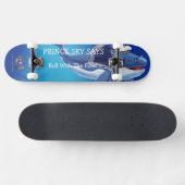 Skateboard Prince Sky Custom Skateboard スケートボード (横)