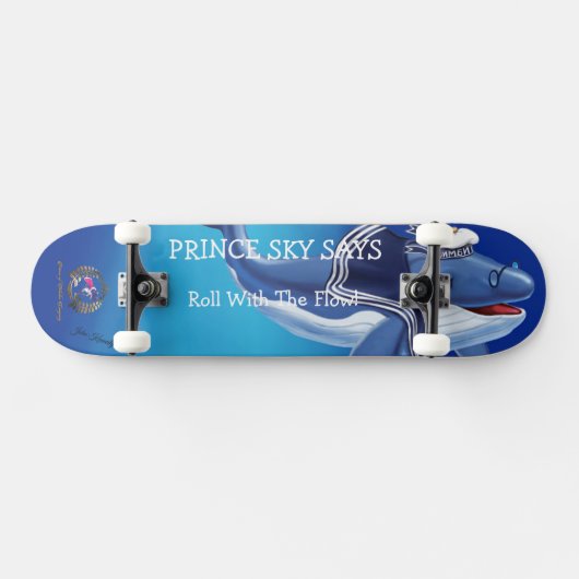 Skateboard Prince Sky Custom Skateboard スケートボード (横)