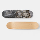  Skateboard Salvaje leopardo con mirada intensa スケートボード (横)