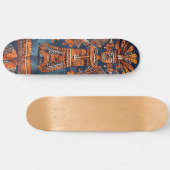 Skateboard Set Azteken Stil Mexico Mittelamer. スケートボード (横)