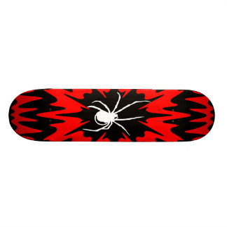 skateboard spider black and red スケートボード