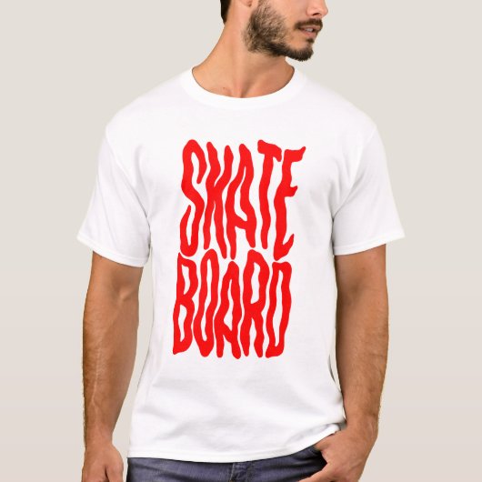 Skateboard Tシャツ (正面)