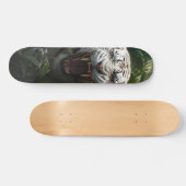 Skateboard Tigre Siberiano Blanco Agresivo スケートボード (横)