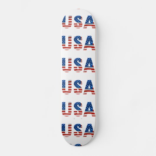 Skateboard USA flag worldcup  スケートボード (正面)