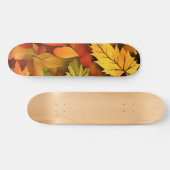Skateboard Vistosas hojas otoñales  スケートボード (横)