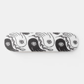 Skateboard yin yang スケートボード (横)