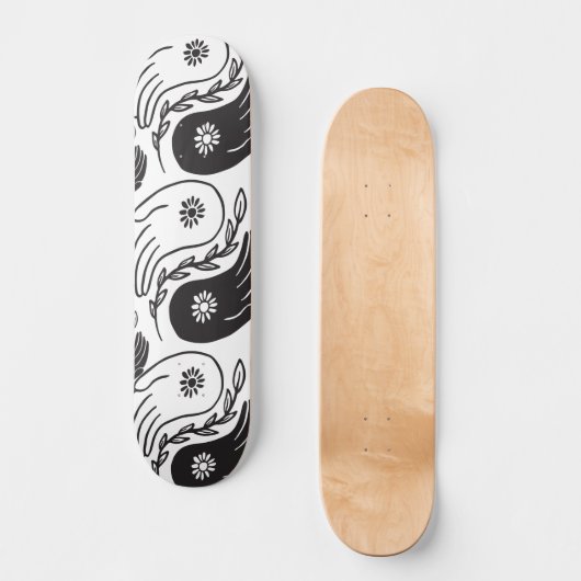 Skateboard yin yang  スケートボード (正面)