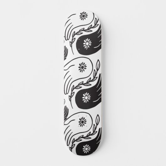 Skateboard yin yang スケートボード (正面)