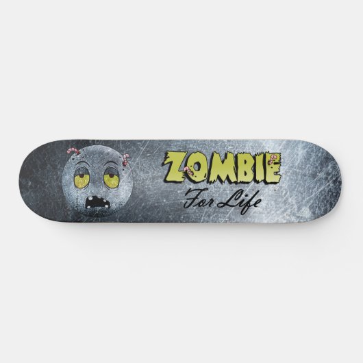 Skateboard Zombiemoji Vintage スケートボード (横)