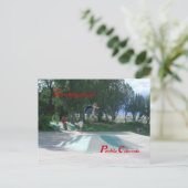 Skateboarders City Park Pueblo, Coloradoはがき ポストカード (スタンド正面)