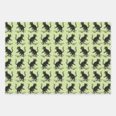 Skateboarding Cat  ラッピングペーパーシート (正面)