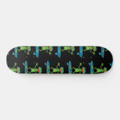 Skateboarding Frog Funny Skateboard Animal Lover スケートボード (横)