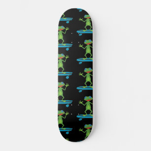 Skateboarding Frog Funny Skateboard Animal Lover スケートボード