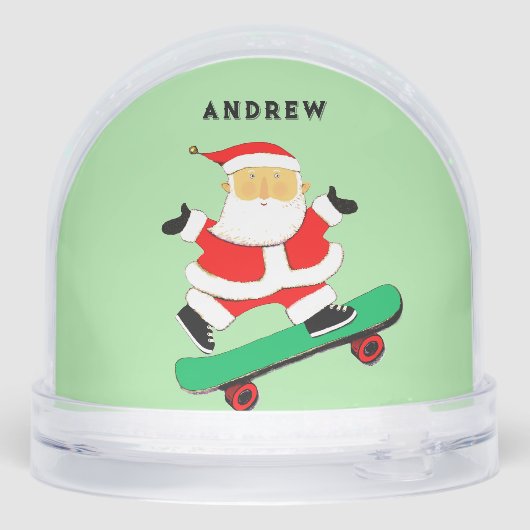 Skateboarding Holiday Gift Stocking Stuffer (裏面)
