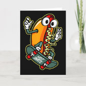 Skateboarding Hot Dog  カード (正面)