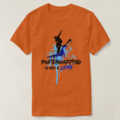 Skateboarding is not a crime 33 tシャツ (デザイン正面)
