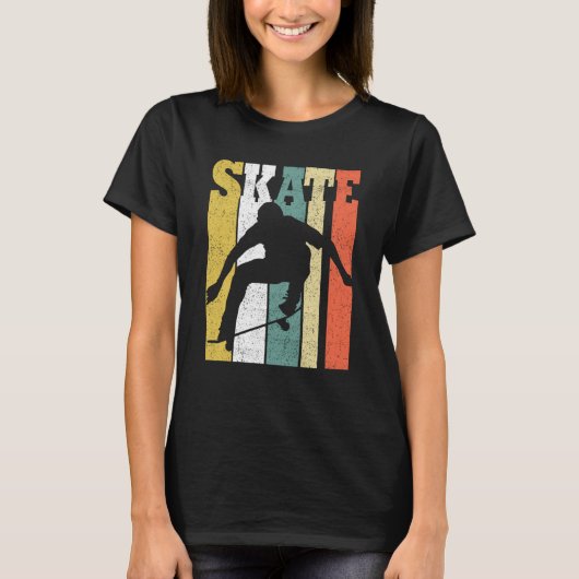 Skateboarding Skate Skater Skateboarder Tシャツ (正面)