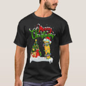 Skateboarding   Xmas Decorations Skateboarding Chr Tシャツ (正面)