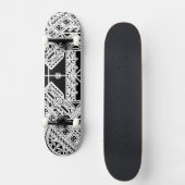 skatedeckのMarquesasのポリネシアの種族の芸術 スケートボード (正面)