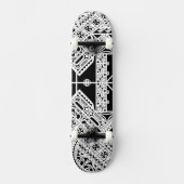 skatedeckのMarquesasのポリネシアの種族の芸術 スケートボード (正面)