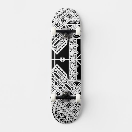 skatedeckのMarquesasのポリネシアの種族の芸術 スケートボード (正面)