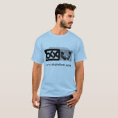 Skatefam.com -貴婦人Oの第1版による… Tシャツ (正面フル)