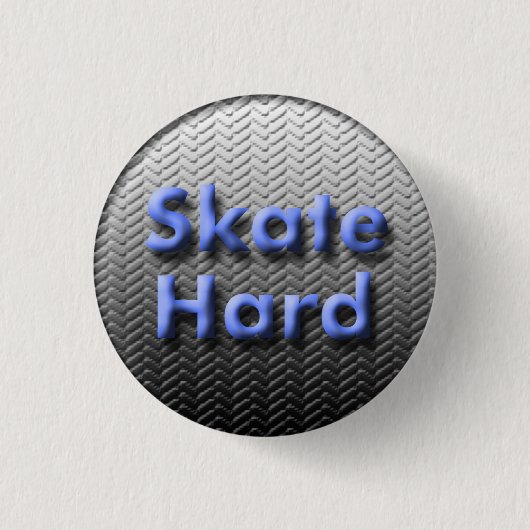 skatehardボタン 缶バッジ (正面)
