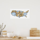 SkatePark USA ポスター (キッチン)