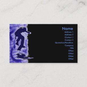 Skaterプロファイルカード 名刺