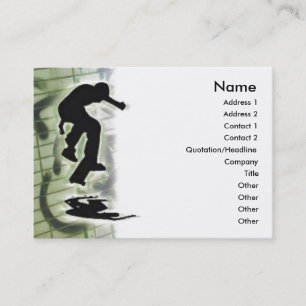 Skaterプロファイルカード 名刺