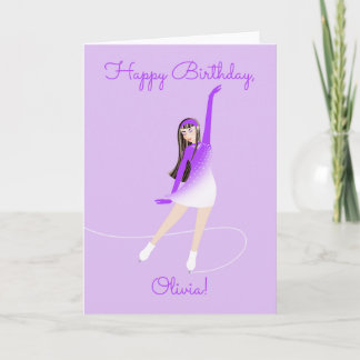 Skater Birthday Card カード