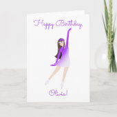 Skater Birthday Card カード (正面)