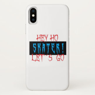 Skater! Company Hey Ho Skater! Lets Go iPhone X ケース