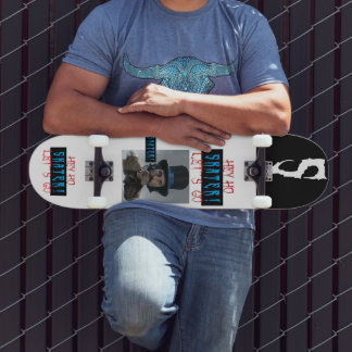 Skater! Company Shape Man Blue スケートボード