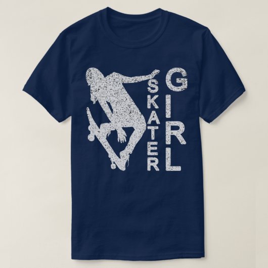 Skater Girl 3 Tシャツ (デザイン正面)
