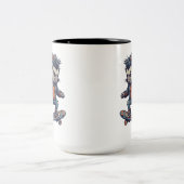 Skater Hedgehog ツートーンマグカップ (中央)