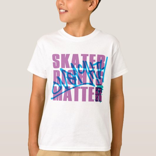 SKATER RIGHTS MATTER Tシャツ (正面)