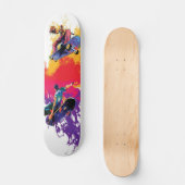 Skater Sketch Skateboard スケートボード (正面)