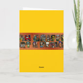 skaters2，ハッピー，誕生日 カード (裏面)