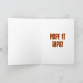 skaters2，ハッピー，誕生日 カード (内部)