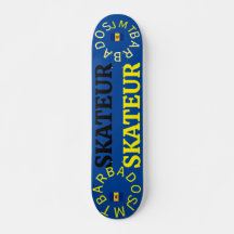 SKATEUR 7 3/4" スケートボードデッキ