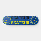 SKATEUR 7 3/4"スケートボードデッキ スケートボード (横)
