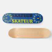 SKATEUR 7 3/4"スケートボードデッキ スケートボード (横)