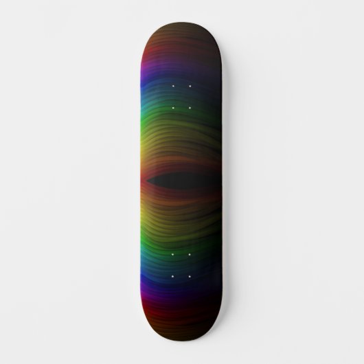 Skatewave Realms – グラデーションモーション スケートボード (正面)